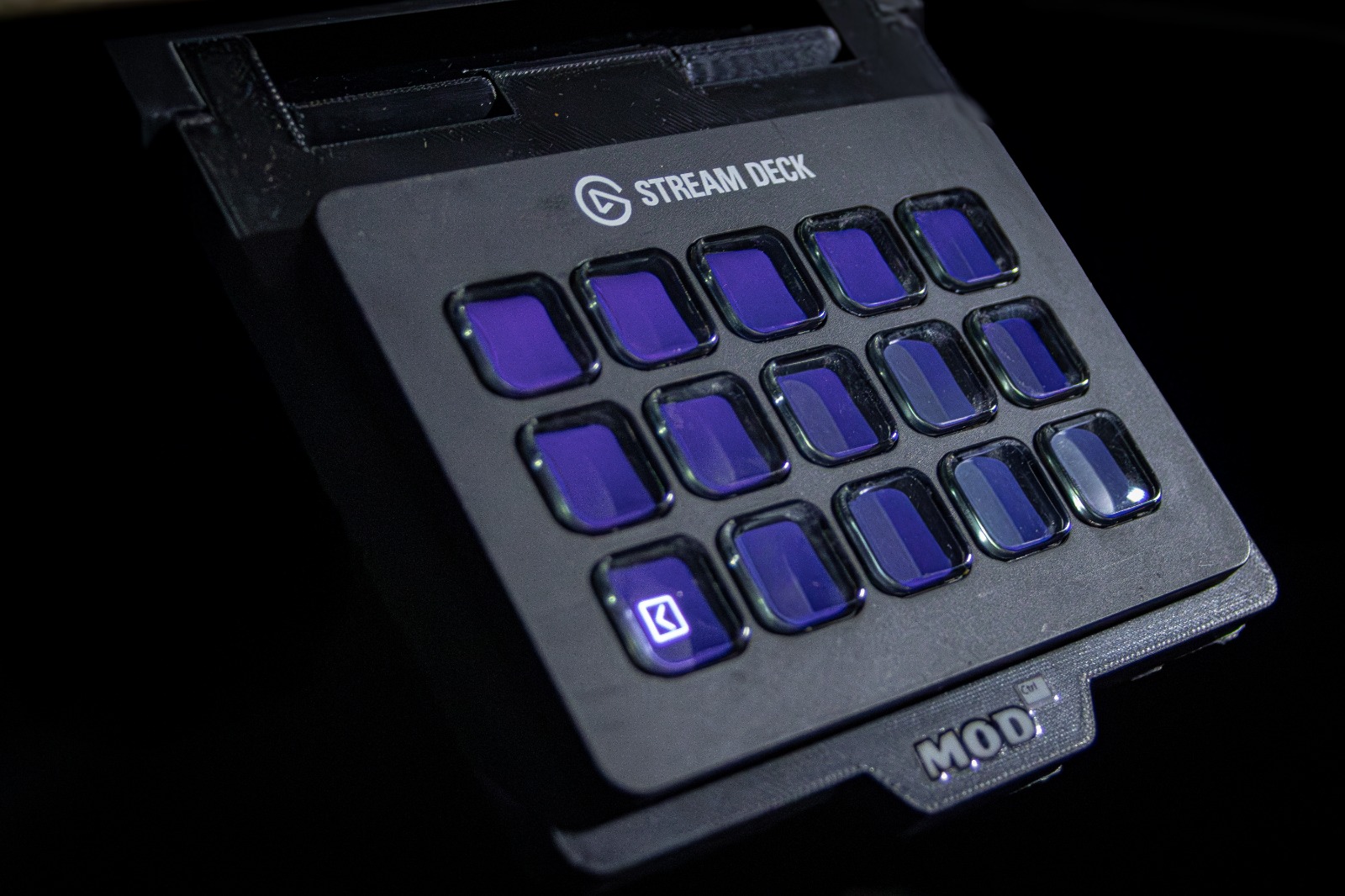 Support Stream Deck coulissant